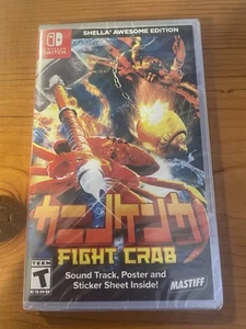 Fight Crab Shella Awesome Edition (Nintendo Switch) BRAND NEW Sealed - Picture 1 of 2