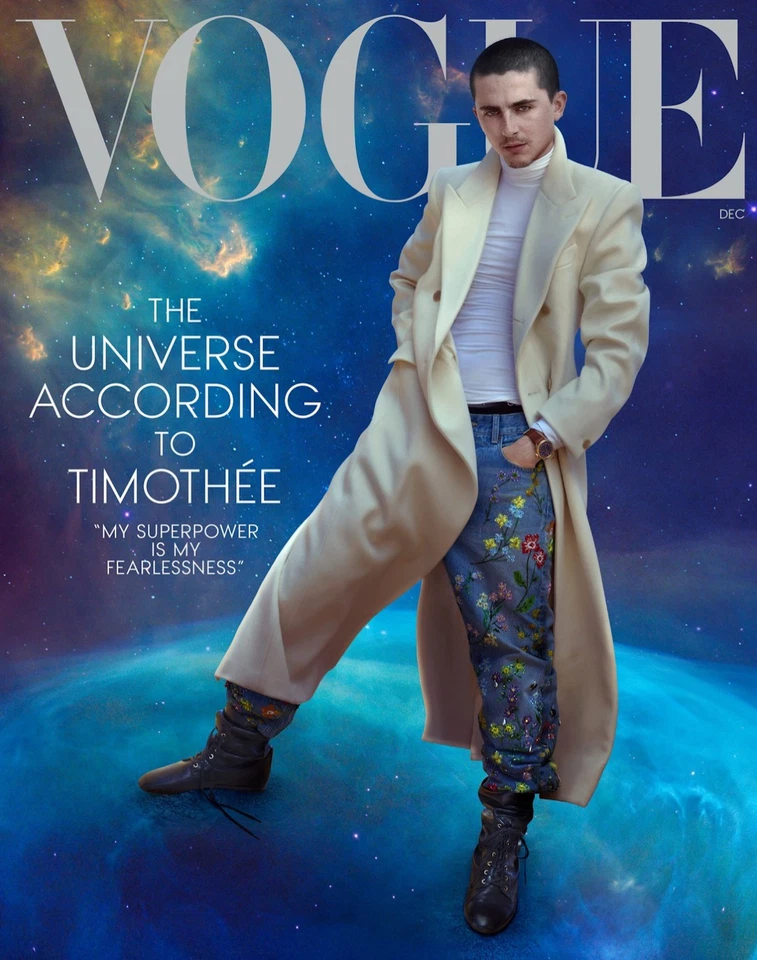 Timothee Chalamet - Vogue Magazine - December 2025 - BRAND NEW