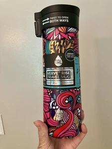 Taza de viaje Technology Tal Verve Rise Pattern 17 oz para bebidas frías y calientes. Sello de giro - Imagen 1 de 7
