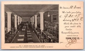 K25/ St Louis Missouri Postcard c1905 Ringen Stove Company Factory 447 - Picture 1 of 4