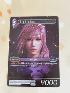 Final Fantasy TCG, Lightning, PR-003, LP, Foil - Bild 1 von 2