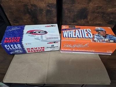 Lote 1:24 Stock Car Nascar Dale Earnhardt Wheaties Kevin Harvick Clear Goodwrench Foto 1 de 4