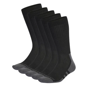 Adidas Socken Aeroready Crew Cut 6er Pack schwarz/grau UK Größe 8,5-10 neu - Bild 1 von 11