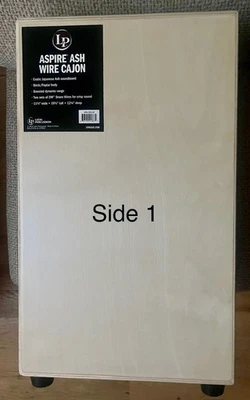 NUEVO Cajón de alambre natural Latin Percussion Aspire LPA1331 Foto 1 de 4