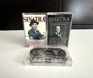 Lot of 3 Vtg Frank Sinatra Misc Cassette Tapes Tested & Work / 1 Without J-Art - Picture 1 of 8