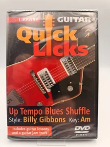Lick Library DVD - Guitar Quick Licks (Billy Gibbons Key: Am) **NEW & SEALED** - Picture 1 of 1