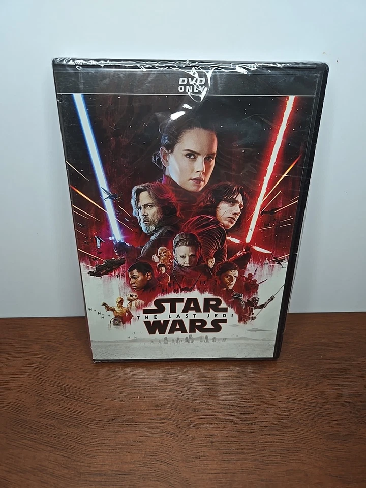 Star Wars Episode VIII The Last Jedi (DVD,2017), New Sealed - Image 1 of 4