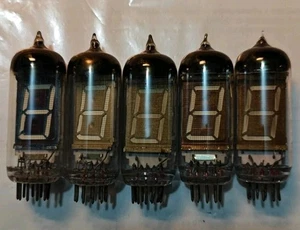 4 pcs IV-12 ИВ-12 Nixie tube Soviet Vintage indicators tube Test - Picture 1 of 3