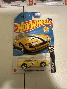 Hot Wheels Ferrari 365 GTB4 Competizione #222 Mainline 2025 Case Q (In-Stock) - Picture 1 of 1