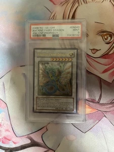 2009 Yugioh Ancient Prophecy Ancient Fairy Dragon #EN040 PSA 9 MINT - Picture 1 of 2