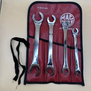 Mac Tools USA 4 Pc SAE Line Wrench Set With Pouch SOHB4K - Bild 1 von 8