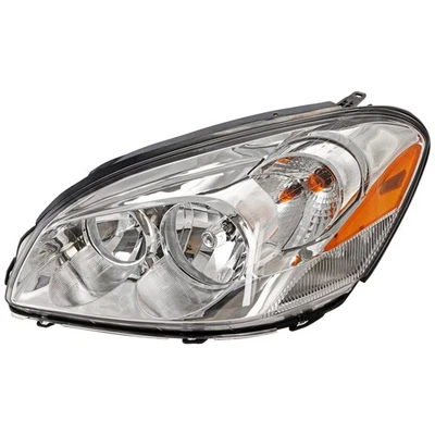 Left Headlight Fits Buick Lucerne 2006-2011 Halogen w/ Bulb w/ White Turn Signal - Image 1 of 4