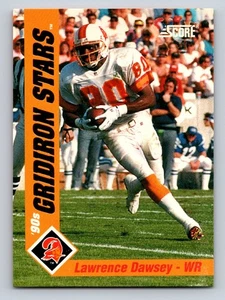 Spartito 1992 - Gridiron Stars Lawrence Dawsey #4 - Foto 1 di 2