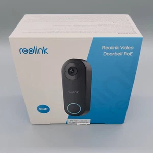 Reolink Video Doorbell PoE Camera Wired 5MP Smart Person Detection 2-Way Audio - Picture 1 of 7