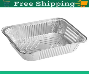 Choice Half Size Foil Steam Table Pan Deep 2 9/16" Depth - 100/Case - Picture 1 of 3