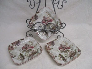 222 Fifth PTS International Gabrielle 6 1/8" Square Plate 5 Available - Picture 1 of 3
