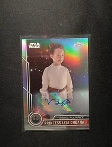 2023 Topps Star Wars Princess Leia Organa Autograph - Picture 1 of 2