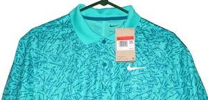 Nike Dri-Fit Victory+ Men's Golf Polo Shirt Size L DV8497-317 Green AOP - Picture 1 of 3