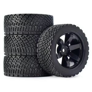Austar 12mm Hex 67mm RC Auto Gummireifen Rad für 1/10 Rolly WLtoys 1/14 144001 - Bild 1 von 9