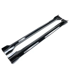 Side Skirt Extension For Jeep Grand Cherokee SRT 13-21 Trackhawk 18-21 Black - Picture 1 of 7
