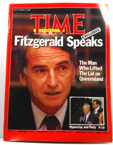 Time Magazine December 12 1988 No 50 Australia Fitzgerald Speaks Exclusive - Picture 1 of 4