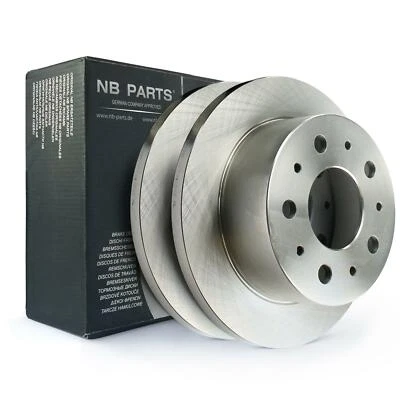 Rear Brake Discs 280mm Full Citroen Jumper Fiat Ducato Peugeot Boxer - Image 1 of 2