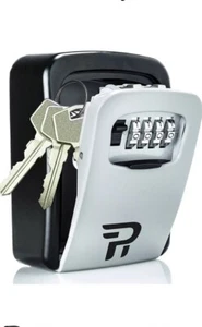 Schlosskasten für Schlüssel mit Code - Wandhalterung Ersatzschlüssel Lockbox Outdoor 1 Stück - Bild 1 von 14