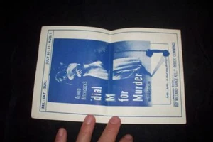 Vintagel Alfred Hitchcock Dial M For Murder Ad Flyer - Picture 1 of 1