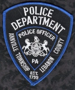 Annville PA. Pennsylvania Police Shoulder Patch - Picture 1 of 2