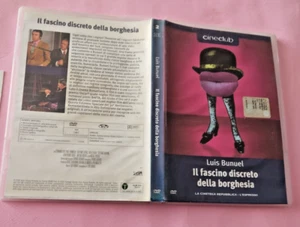 DVD LUIS BUNUEL IL FASCINO DISCRETO DELLA BORGHESIA CINECLUB DVD OTTIMO - Foto 1 di 2