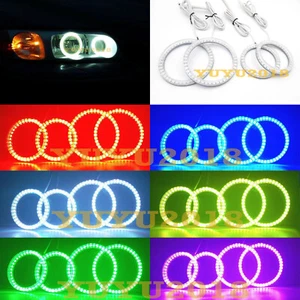 Anillo halo RGB para Volvo S60R V70R 04-07 faro multicolor bluetooth ojo de ángel - Imagen 1 de 18