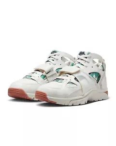 Corteiz x Nike Air Trainer Huarache Light Bone Size 9.5 UK - Picture 1 of 6