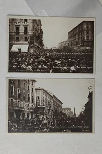 MILANO CITTA'-SAGRA DELLA VITTORIA 1921-MILITE IGNOTO-LOTTO 2 CARTOLINE-C54-151 - Imagen 1 de 1