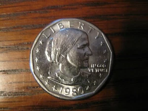 1980 S Susan B Anthony Dollar Ch/Gem BU! - Imagen 1 de 2