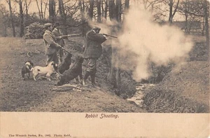 CPA CHASSE / THEME CHASSE AU LAPIN / RABBIT SHOOTING - Picture 1 of 1