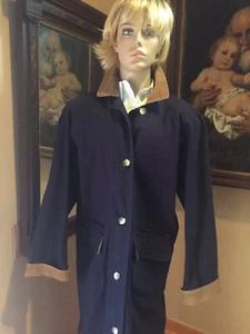 ****DAMEN Eddie Bauer volle Länge BLAUER STAUBTUCH * M 159 $ - Bild 1 von 10