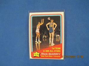1972/73 Topps Basketball # 256 Rick Barry A.S. NMT - Picture 1 of 2