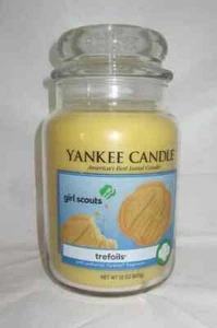 Tarro grande Yankee Candle 110-150 horas 22 oz GIRL SCOUT GALLETAS TRÉBOLS - Imagen 1 de 1