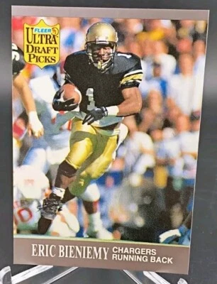 1991 Fleer Ultra - #280 Eric Bieniemy (RC) - Image 1 of 2