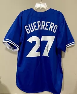 Vladimir Guerrero Jr. Signed Autographed Jersey Toronto Blue Jays MVP JSA COA - Picture 1 of 8