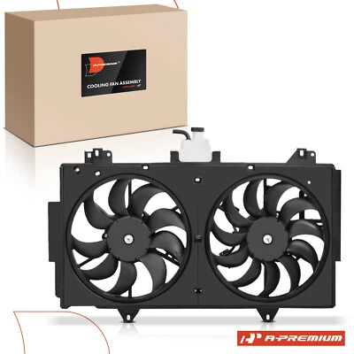 Conjunto de ventilador de radiador doble A-Premium con cubierta para Mazda 6 2011 2012 2013 2,5 L Foto 1 de 4