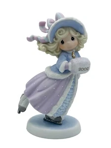 Figura de Precious Moments 104202 ""May Your Holidays Sparkle With Joy"" con fecha 2002 - Imagen 1 de 5