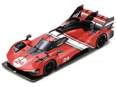 Ferrari 499P Modificata #24 Red Launch Version with Acrylic Display Case 1/18 - Image 1 of 4