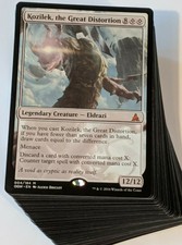 ***Custom Commander Deck*** Kozilek the Great Distortion, Eldrazi EDH Magic Card