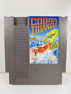 COBRA TRIANGLE -- NES Nintendo Original Classic Authentic Game TESTED  - Image 1 of 2