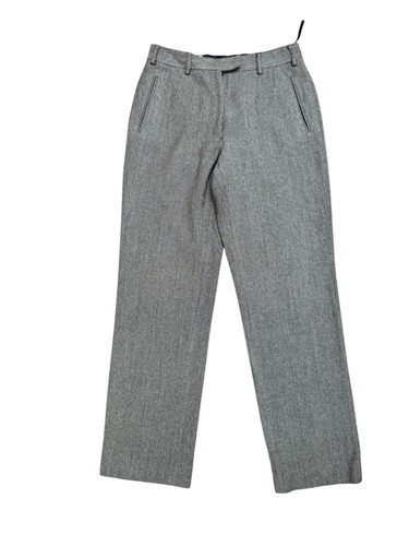 MAISON MARGIELA Pantaloni di lana Martin Margiela FW 2004 marrone grigio taglia IT 42 adatti US 29 30