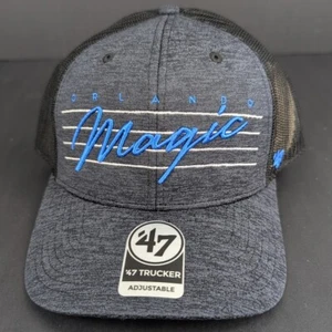 '47 FORTY SEVEN BRAND ORLANDO MAGIC TRUCKERMÜTZE ORIGINALVERPACKT RETRO DRUCKKNOPFLASCHE - Bild 1 von 3