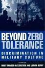 Au-delà de la tolérance zéro : discrimination dans la culture militaire