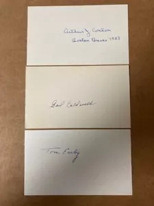 Tom Early Signed 3x5 Index Card(Auction for 1 Card) - Picture 1 of 1