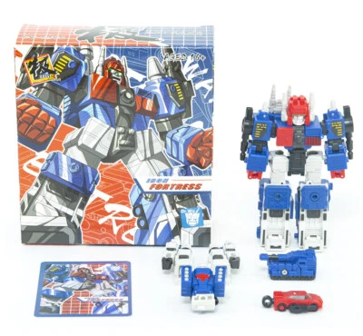 Dr. Wu DW-E54B Metroplex Iron Fortress mini Action Figure toy in stock - Image 1 of 4